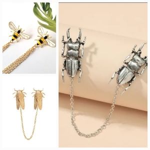 Insect brooches - brand new in bag